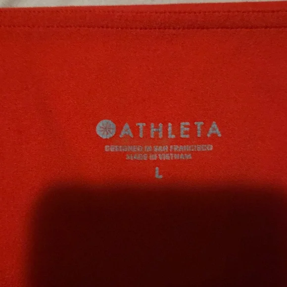 Athleta Elation Legging Red Large - Picture 2 of 2